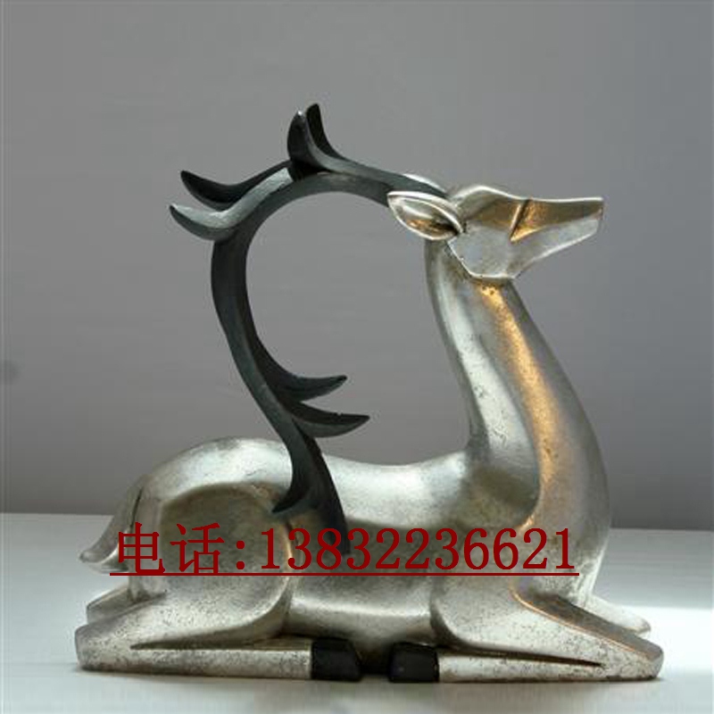 不锈钢鹿雕塑制作厂家